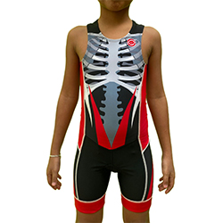 TRISUIT OLIMPICO ESQUELETO NIÑO