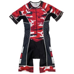 TRISUIT AERO CAMUFLAJE ROJO